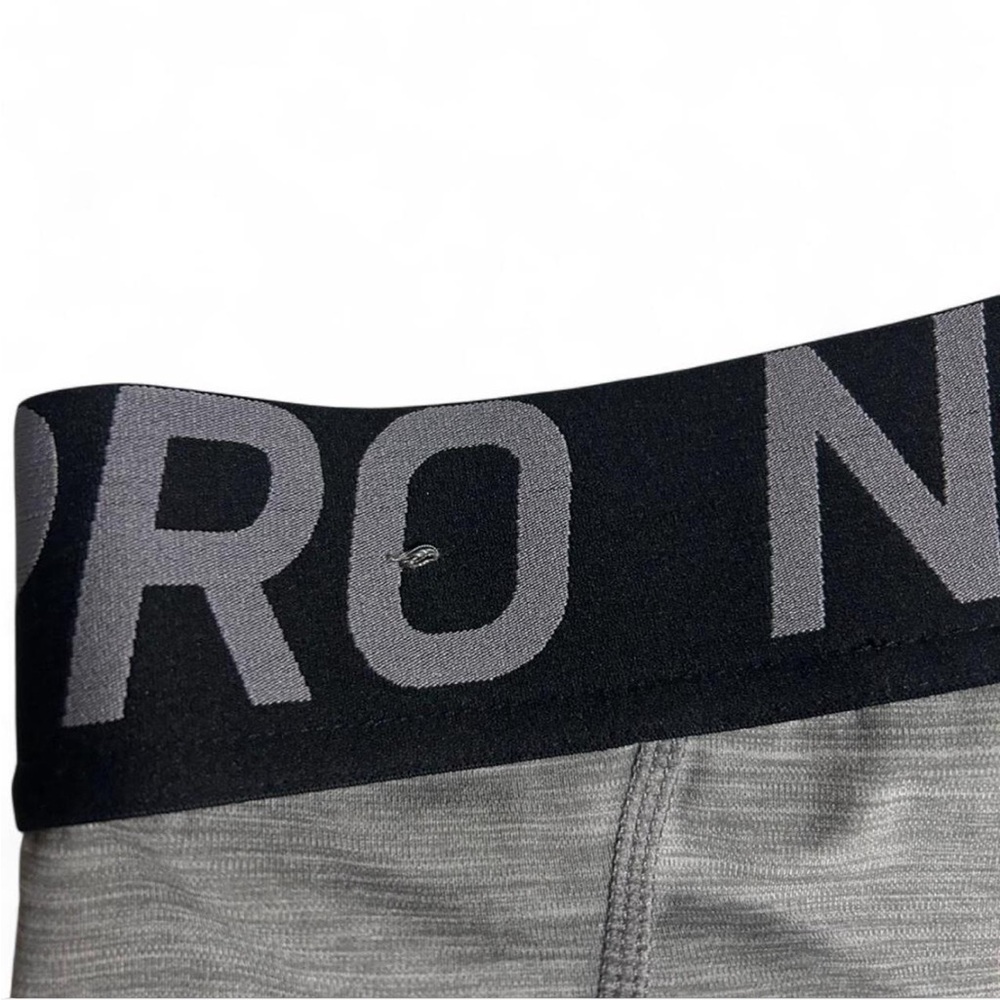 Gray Nike Pro Shorts - Picture 3 of 7